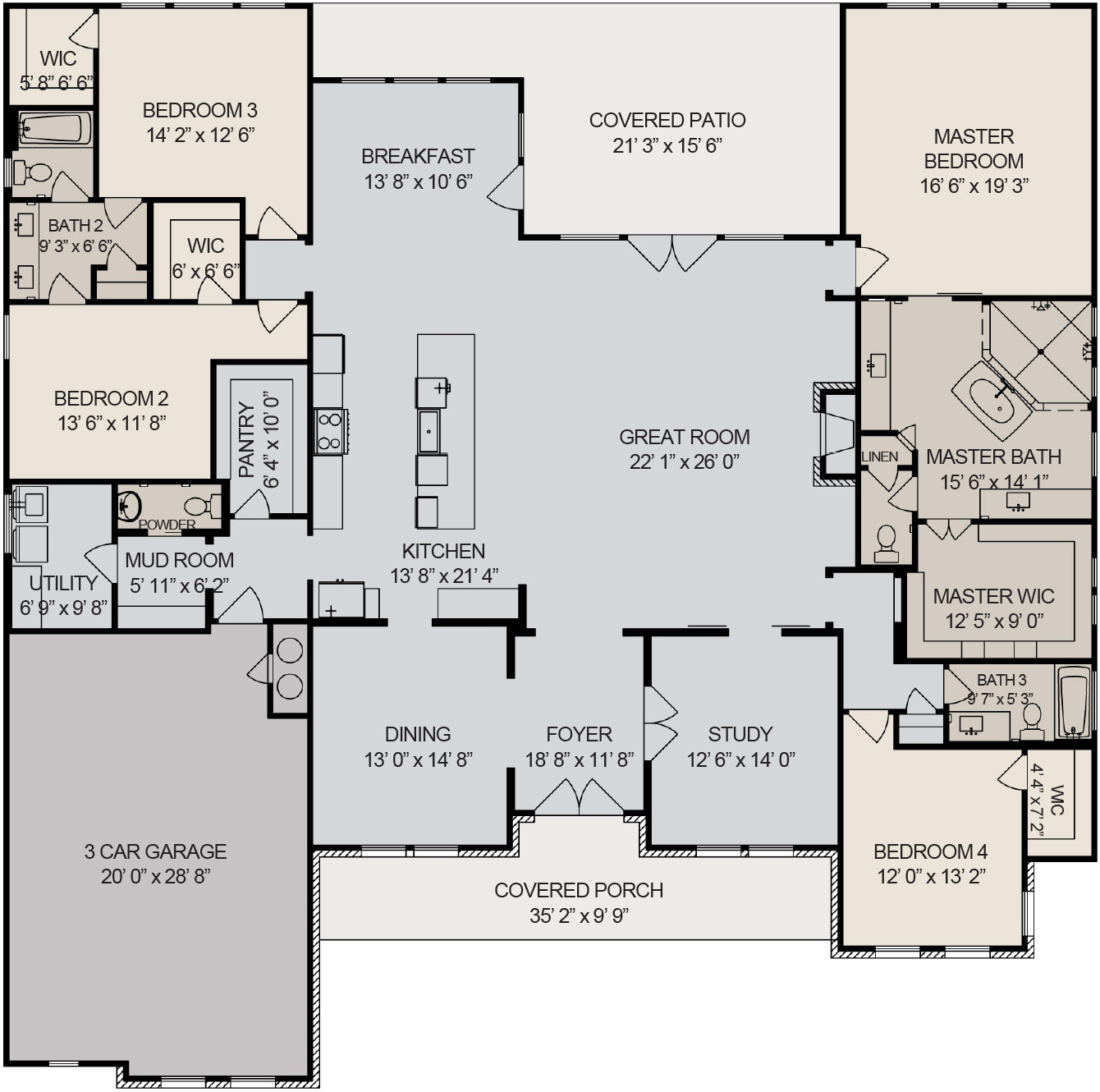 Huisache v2 floor plan