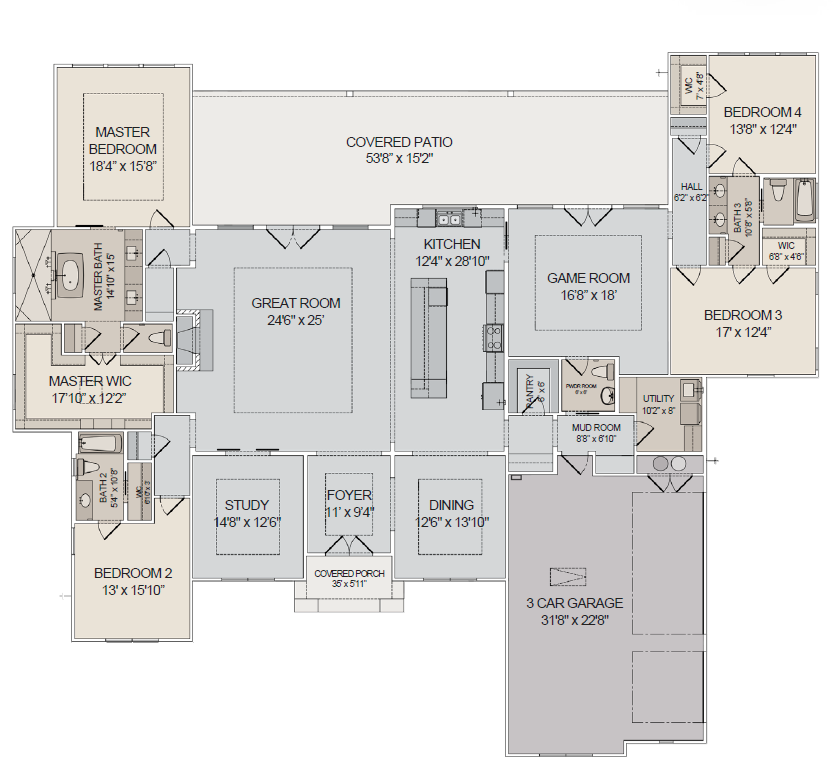 Trails v1 floor plan